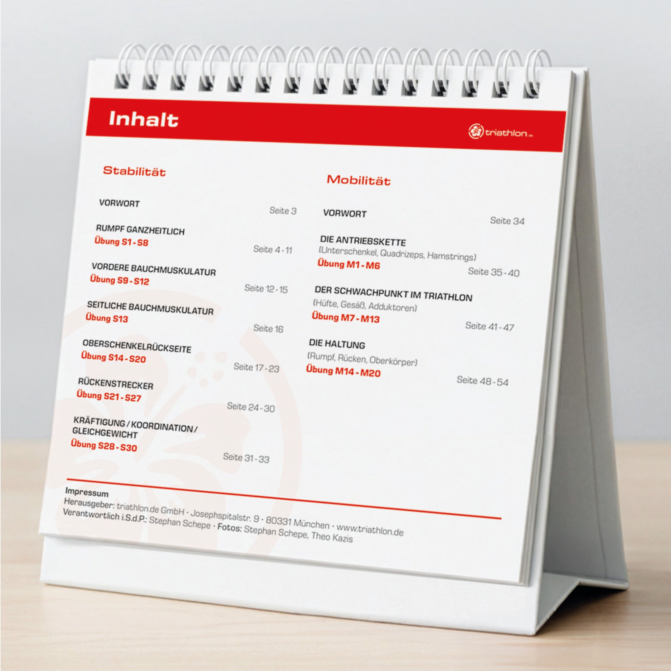 Workbook Stabilität & Mobilität