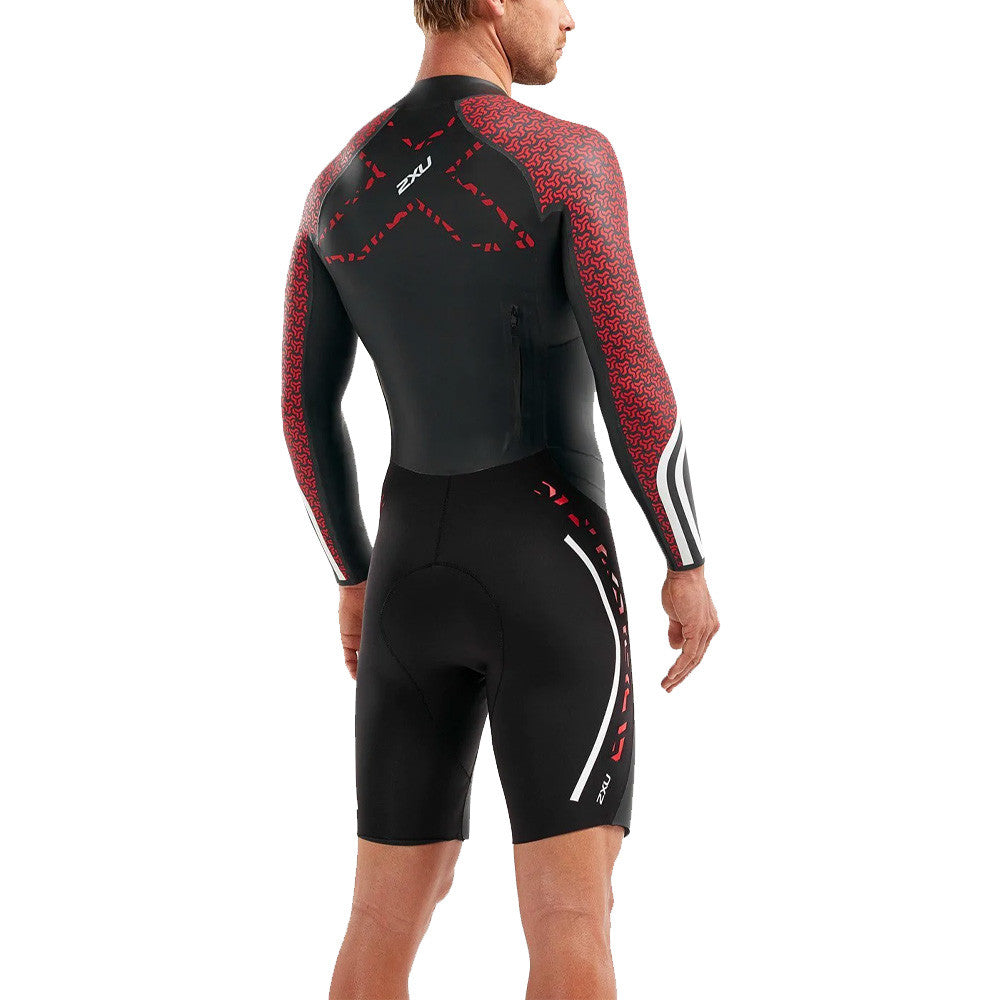 2XU SwimRun: Pro Wetsuit, Herren, schwarz/rot, 2023