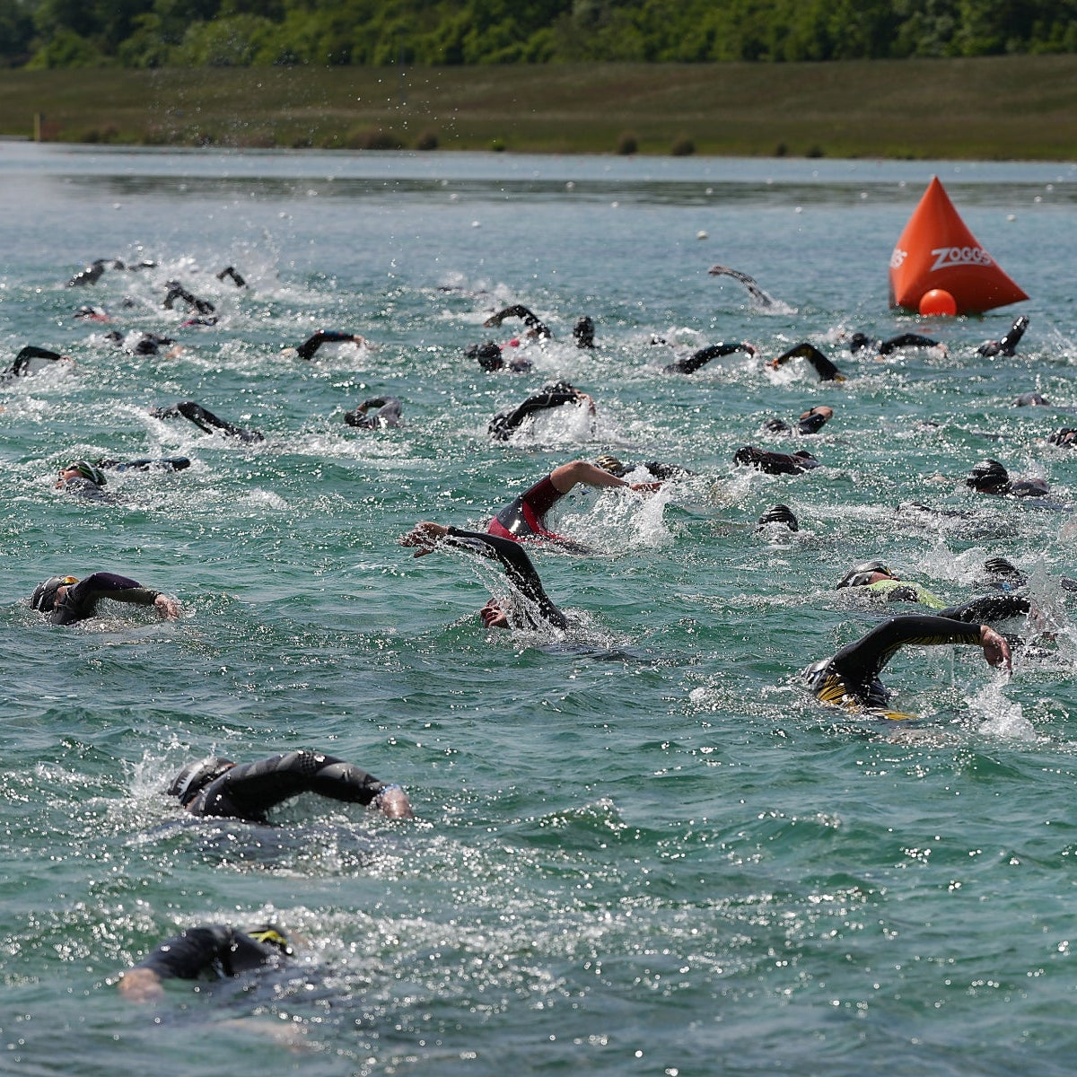 Schwimmstart beim triathlon.de CUP München