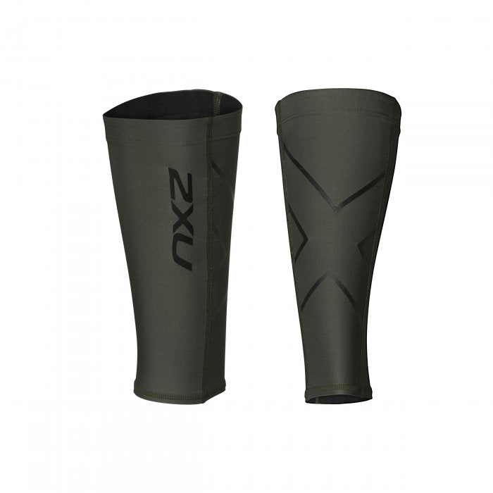 2XU Compression Calf Guards, Mountain View/Nero