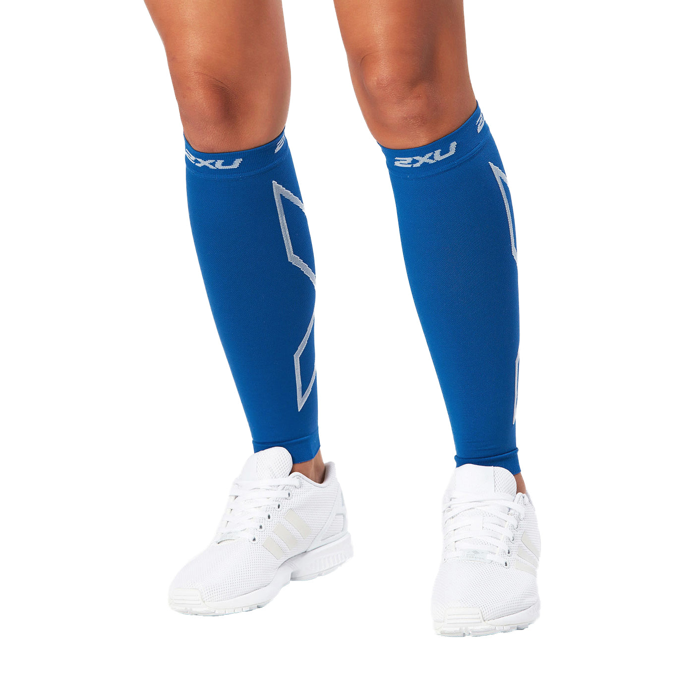 2XU Compression Calf Sleeves, blau