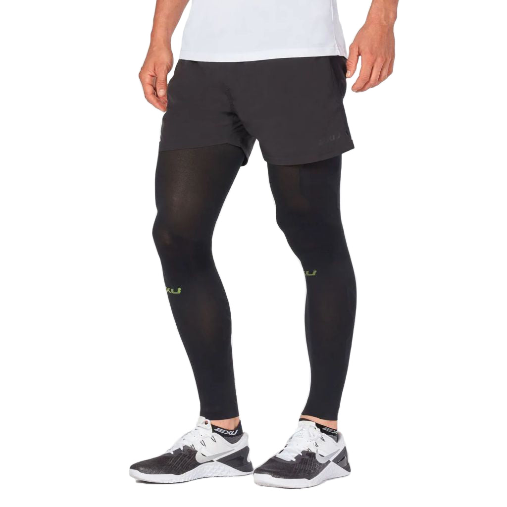 2XU Flex Comp Leg Sleeves for Recovery, schwarz