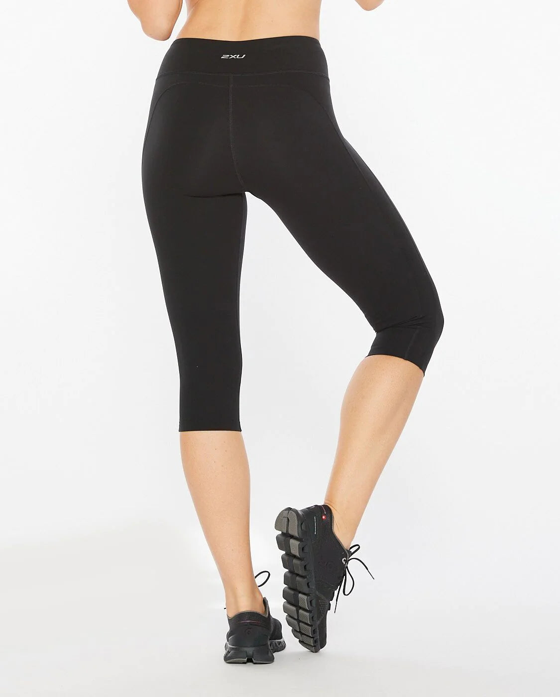 2XU Form Hi-Rise Comp 3/4 Tights, Damen, schwarz