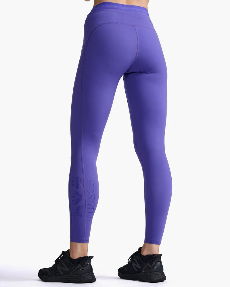 2XU Form Stash Hi-Rise Comp Tight, Damen, lila