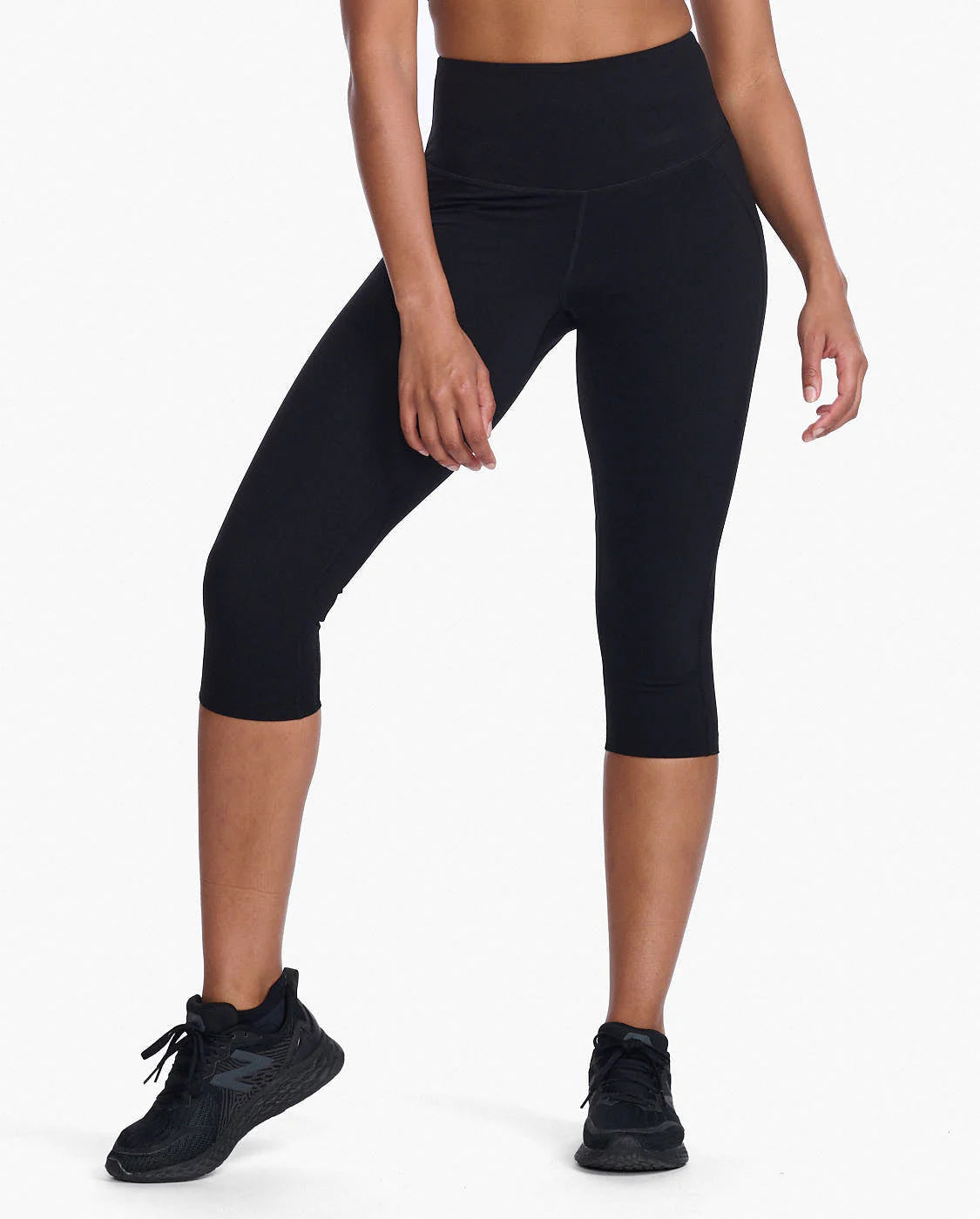 2XU Form Hi-Rise Comp 3/4 Tights, Damen, schwarz