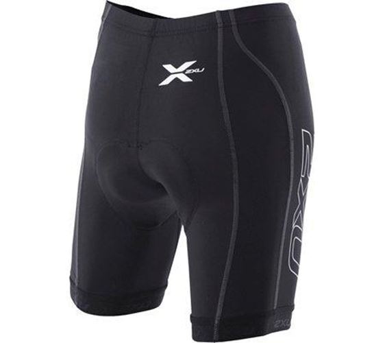 2XU Compression Cycle Shorts, Damen, schwarz