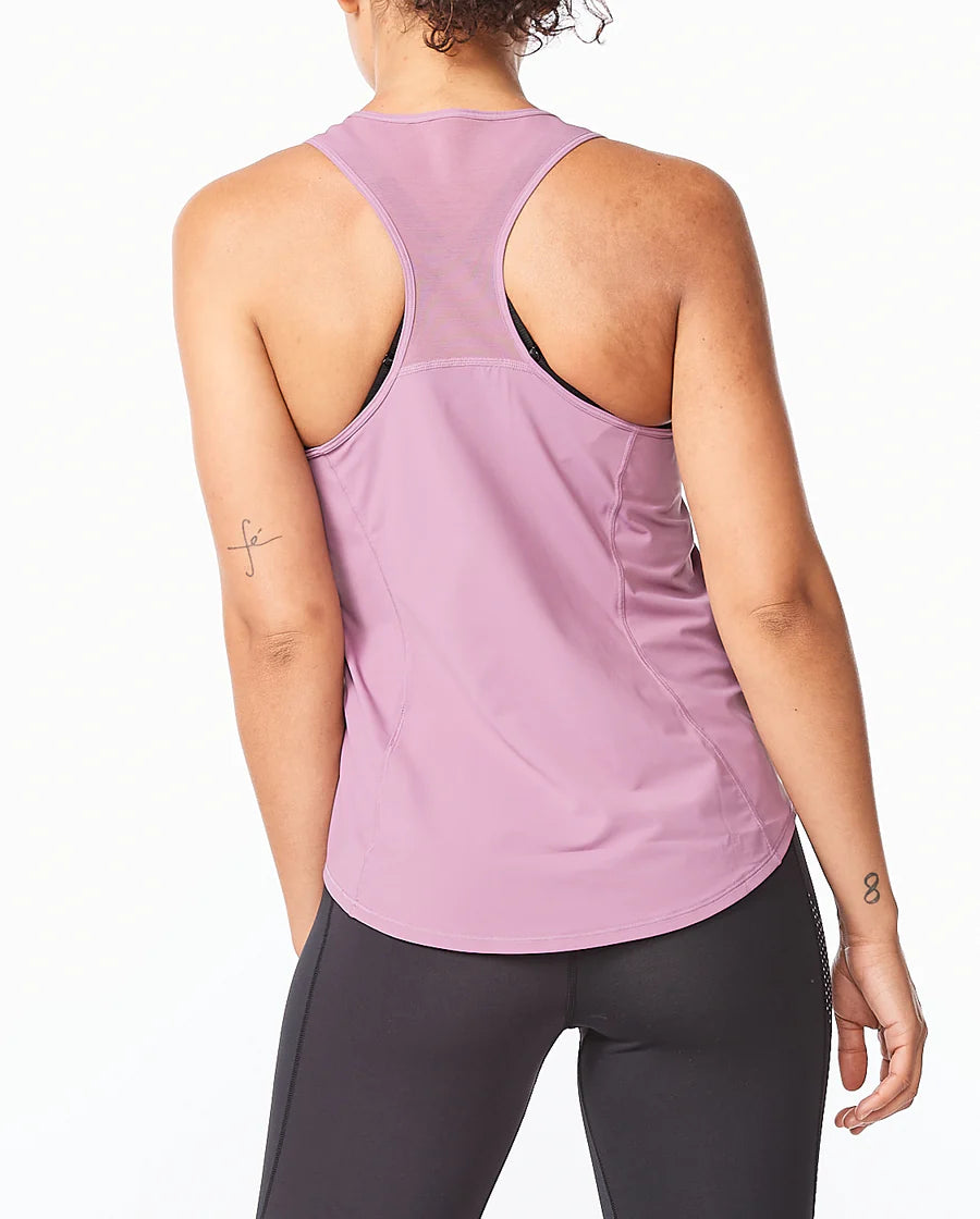 2XU Motion Mesh Tank, Laufshirt, Damen, Orchid Mist/Lavender Herb