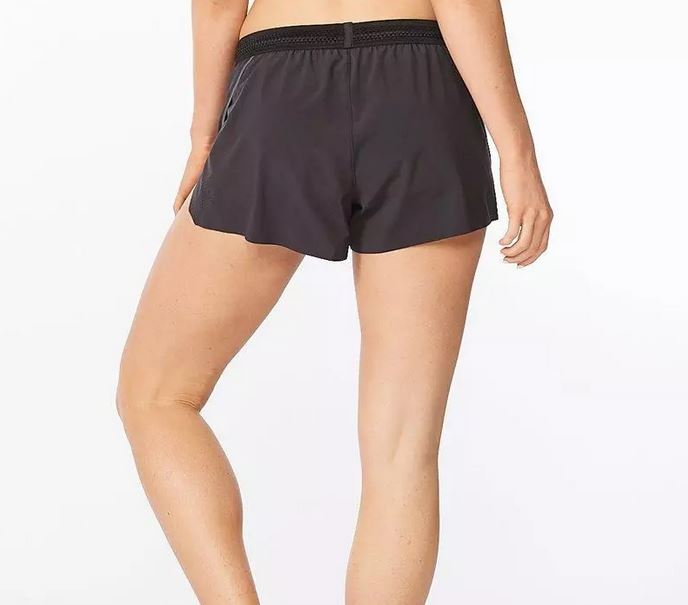 2XU Light Speed 3 Inch Shorts, Damen, Black/Black Reflective