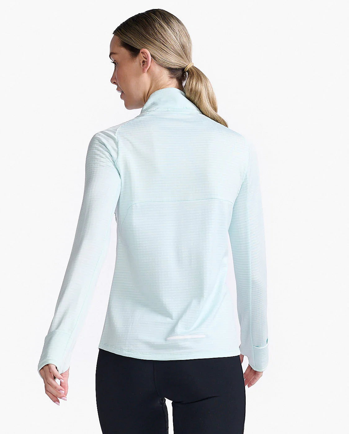 2XU Ignition 1/4 Zip, Damen, pastellgrün