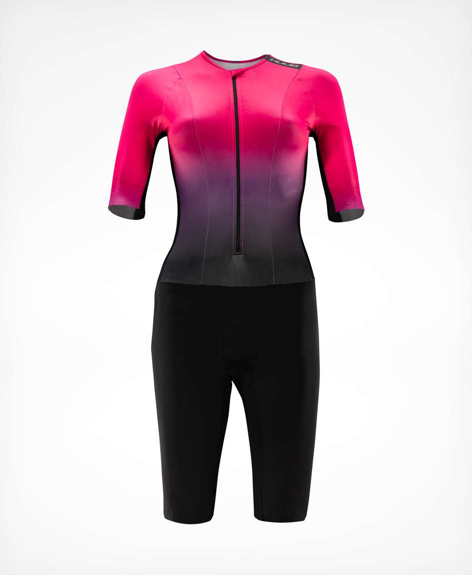 Huub Collective TriSuit, Damen, Black/Rose Fade