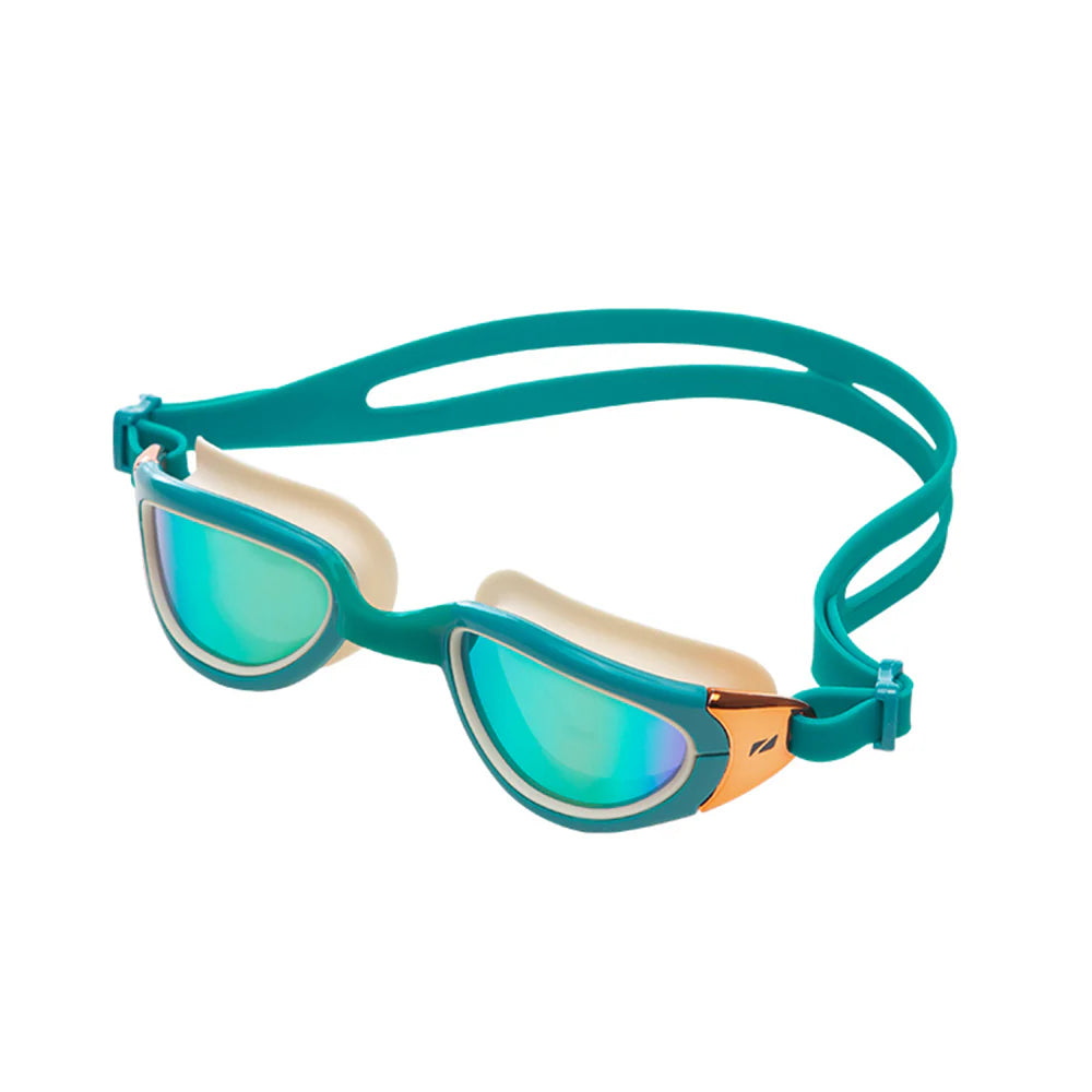 Zone3 Attack polarized Schwimmbrille, Teal/Cream/Copper