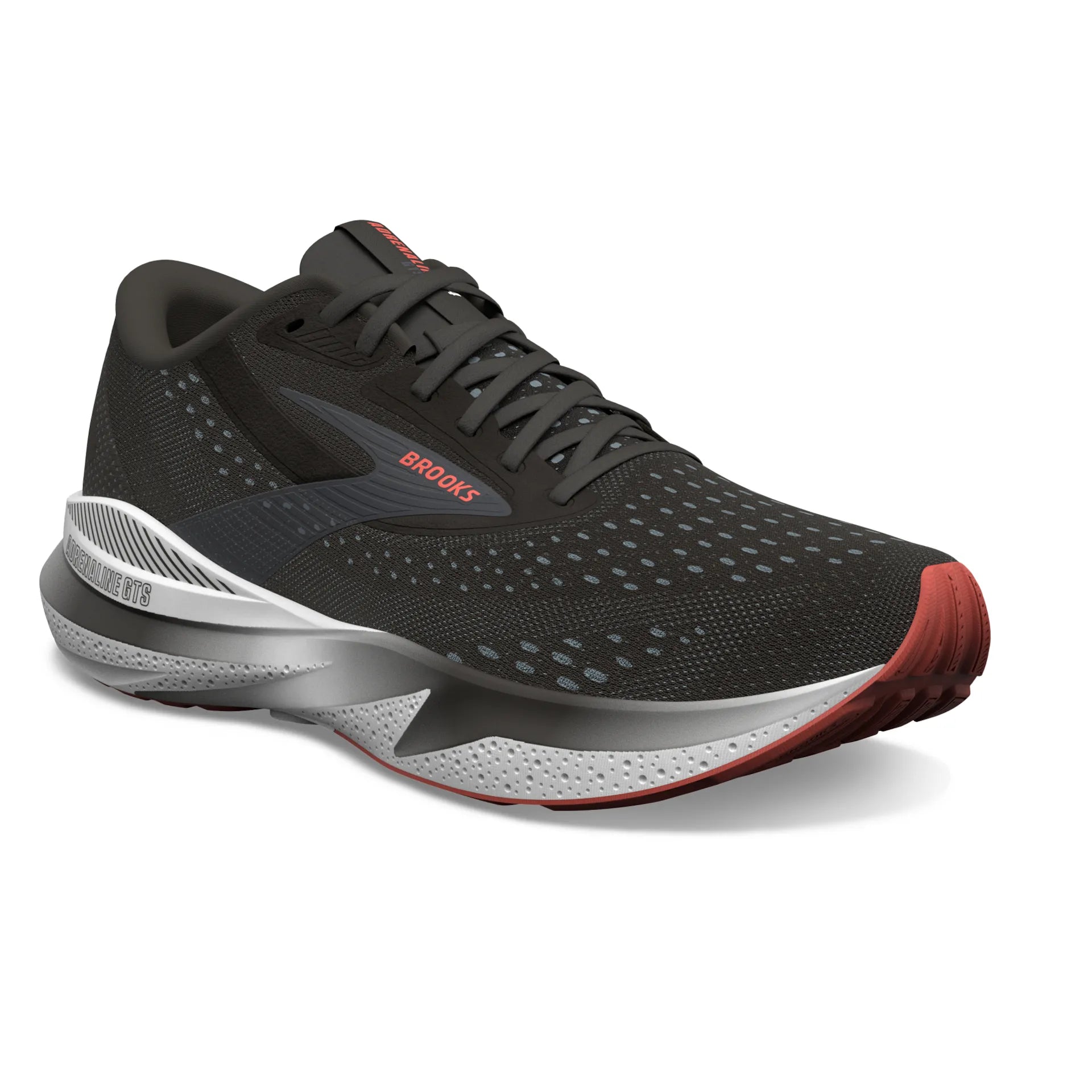 Brooks Adrenaline GTS 24, Herren, Black/Grey/Red