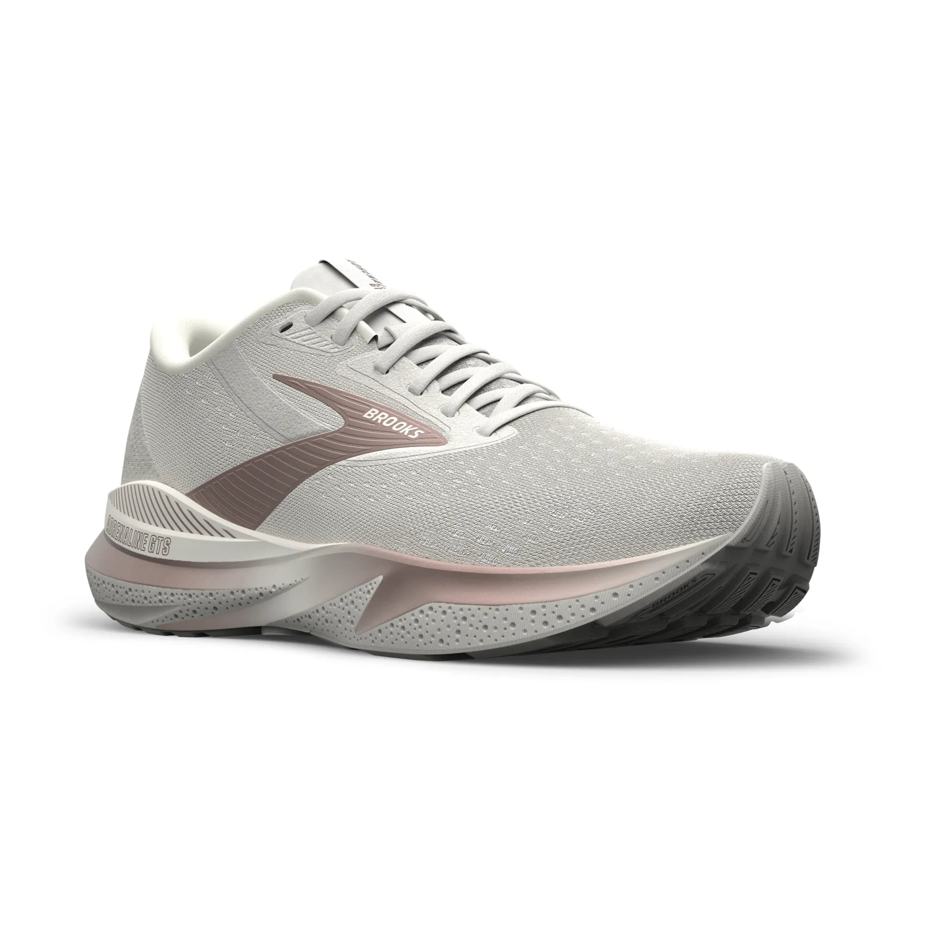 Brooks Adrenaline GTS 24, Laufschuhe, Damen, Coconut/Rose Gold/White