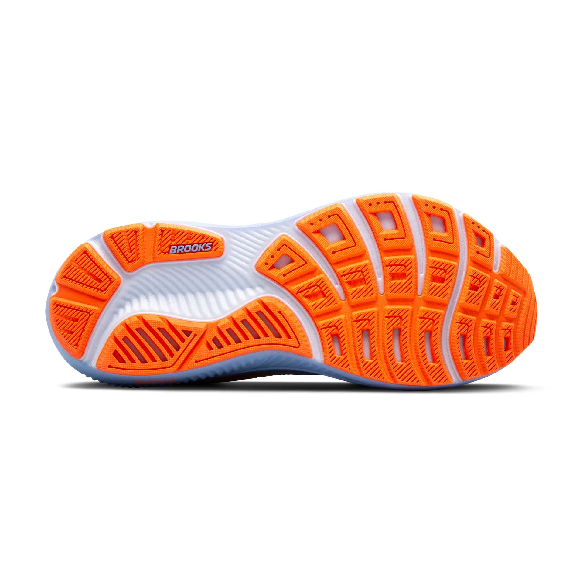 Brooks Ghost 17, Laufschuh, Damen, Blue Heron/White/Orange
