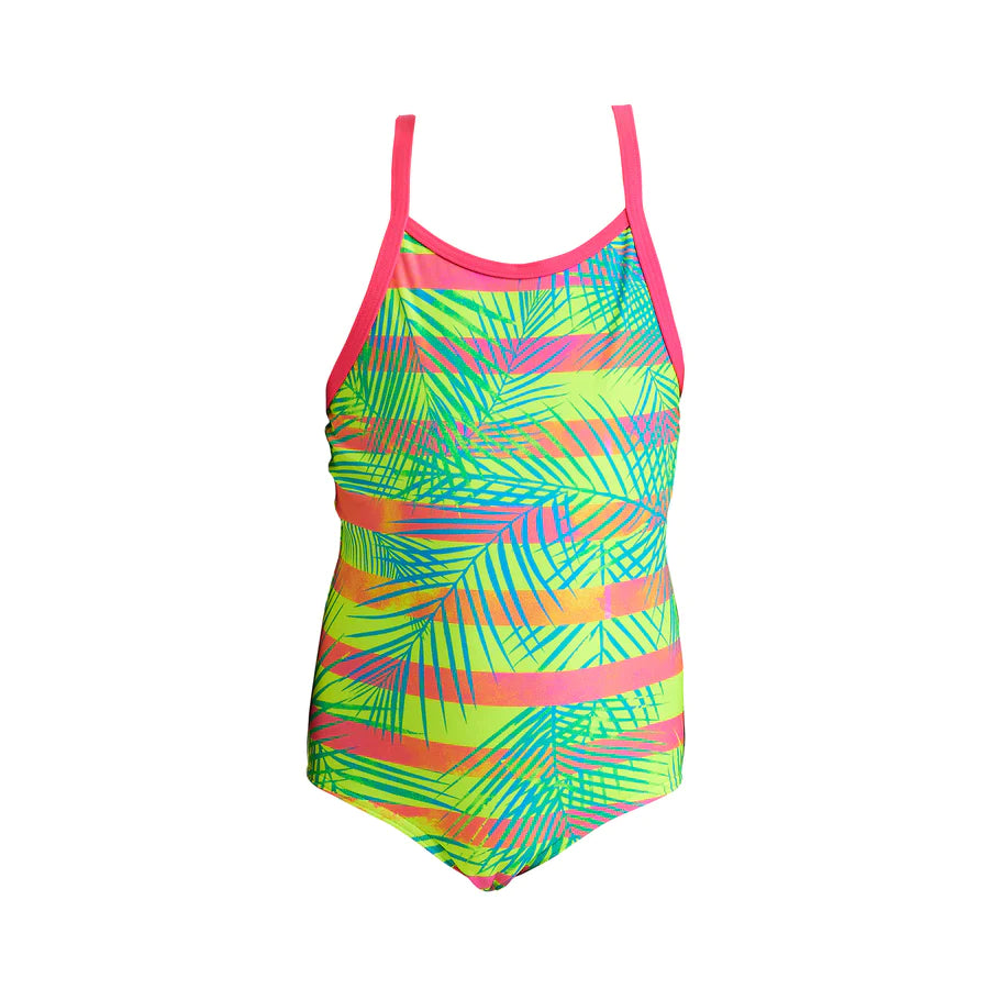 Way Funky Funkita Printed One Piece Palm Free, Badeanzug, Kinder