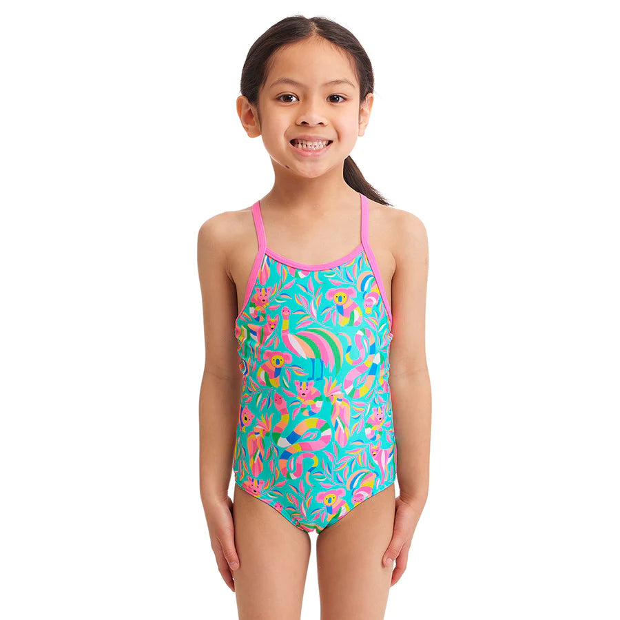 Way Funky Funkita,Eco One Piece Bush Babies, Badeanzug, Kinder