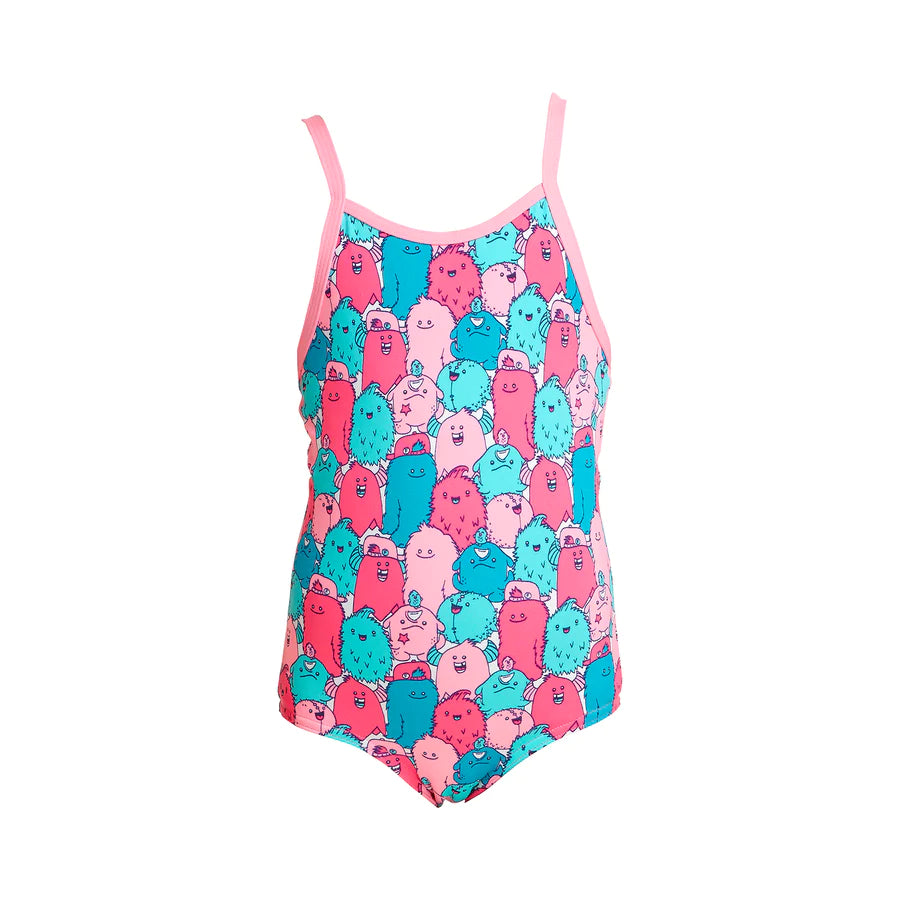 Way Funky Funkita Printed One Piece Happy Blobs, Badeanzug, Kinder