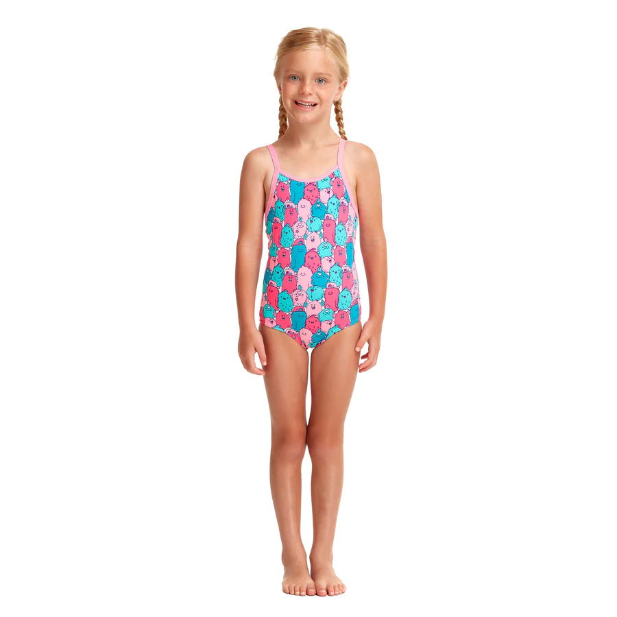 Way Funky Funkita Printed One Piece Happy Blobs, Badeanzug, Kinder