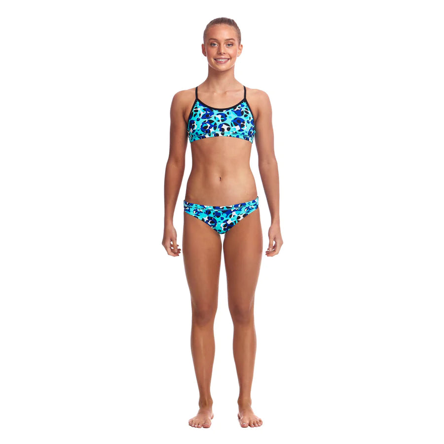 Way Funky Funkita, Racerback Two Piece Holy Sea, Bikini, Kinder