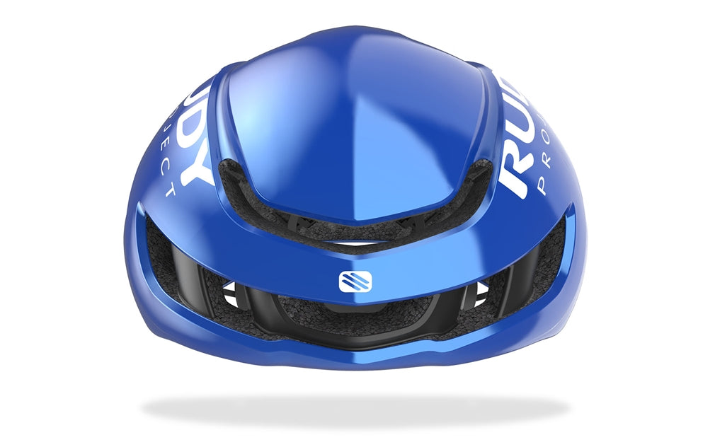 RUDY Project Nytron, metal blue shiny/black matte, Radhelm, blau/schwarz