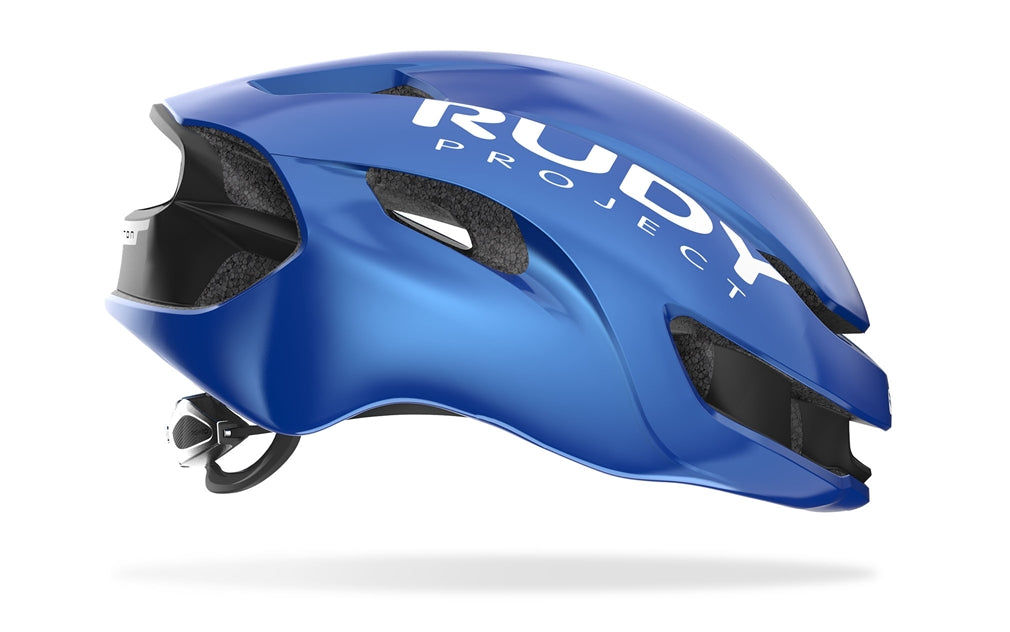 RUDY Project Nytron, metal blue shiny/black matte, Radhelm, blau/schwarz