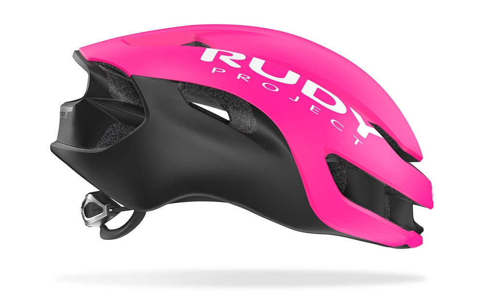 RUDY Project Nytron, pink fluo/black matte, Radhelm, pink/schwarz