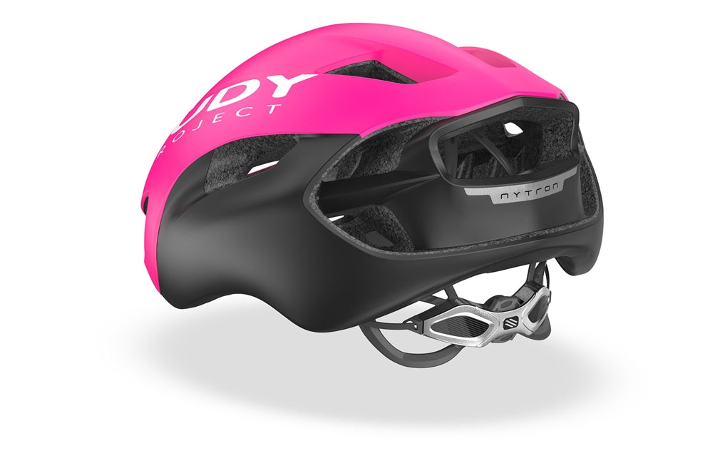 RUDY Project Nytron, pink fluo/black matte, Radhelm, pink/schwarz