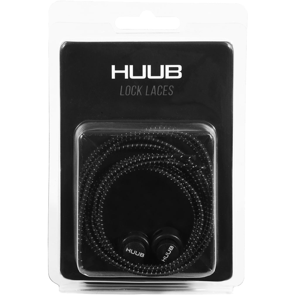 HUUB Lace Pack, Schnürsenkel, schwarz