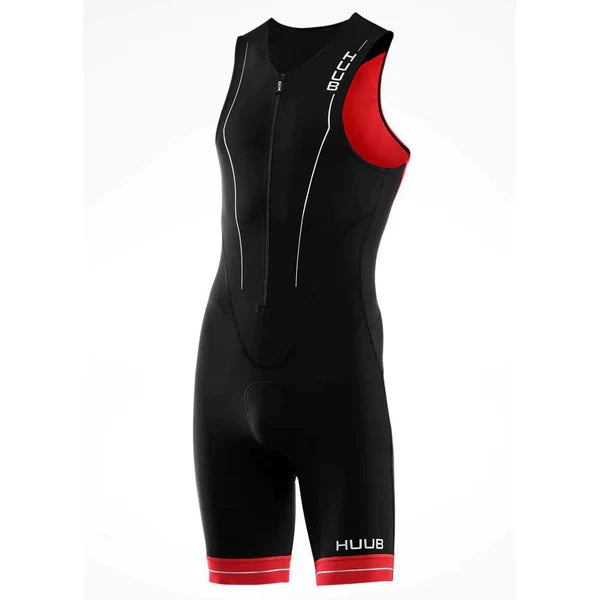 Huub RaceLine TriSuit, Herren, schwarz/rot