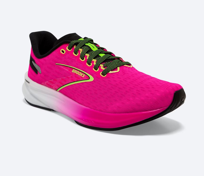 Brooks Hyperion, Damen, Pink Glo/Green/Black