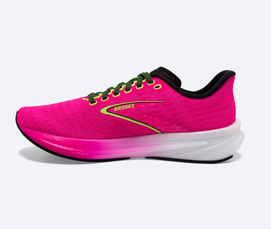 Brooks Hyperion, Damen, Pink Glo/Green/Black