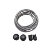 Trinovate Essential Speed Laces, elastische Schnürsenkel, Cloud Grey