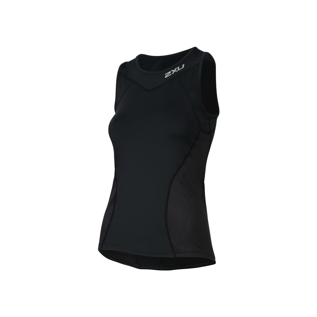 2XU Active Tri Singlet, Damen, schwarz