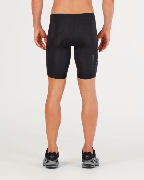 2XU Compression Tri Shorts, Herren, schwarz