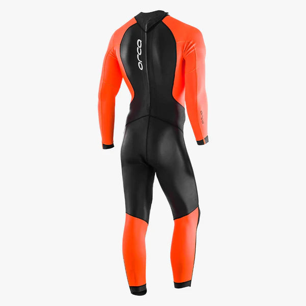 Tester-Abverkauf Orca Openwater Core HI-VIS, Neoprenanzug, Herren, schwarz/orange, 2023