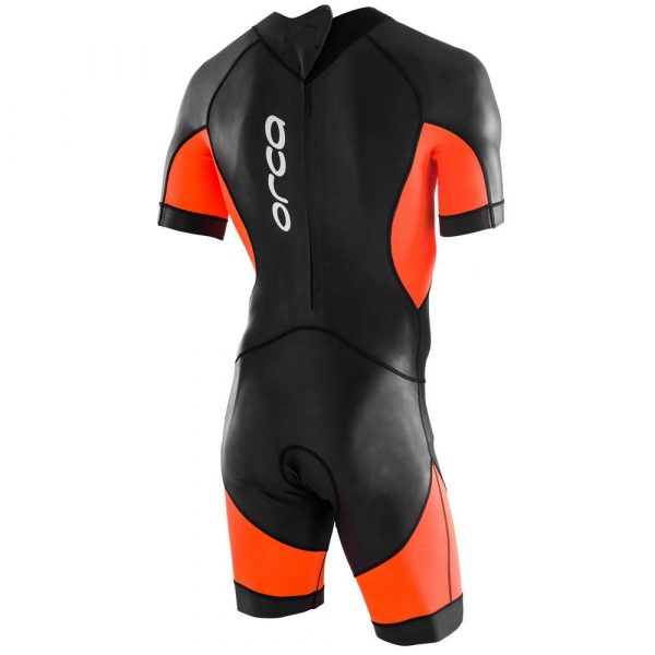 Orca Openwater Swimskin Wetsuit Herren, schwarz/orange, 2023