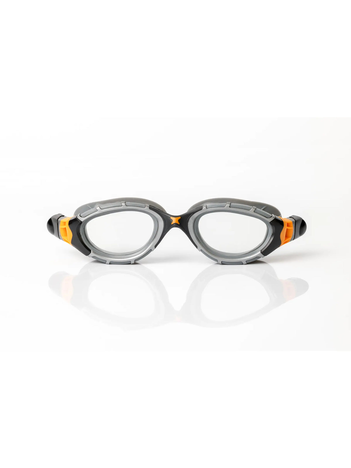 Zoggs Predator Flex Reactor, Grey/Orange/Reactor