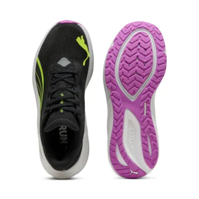 Puma Electrify Nitro 4, Laufschuhe, Damen, Puma Black/Yellow Alert