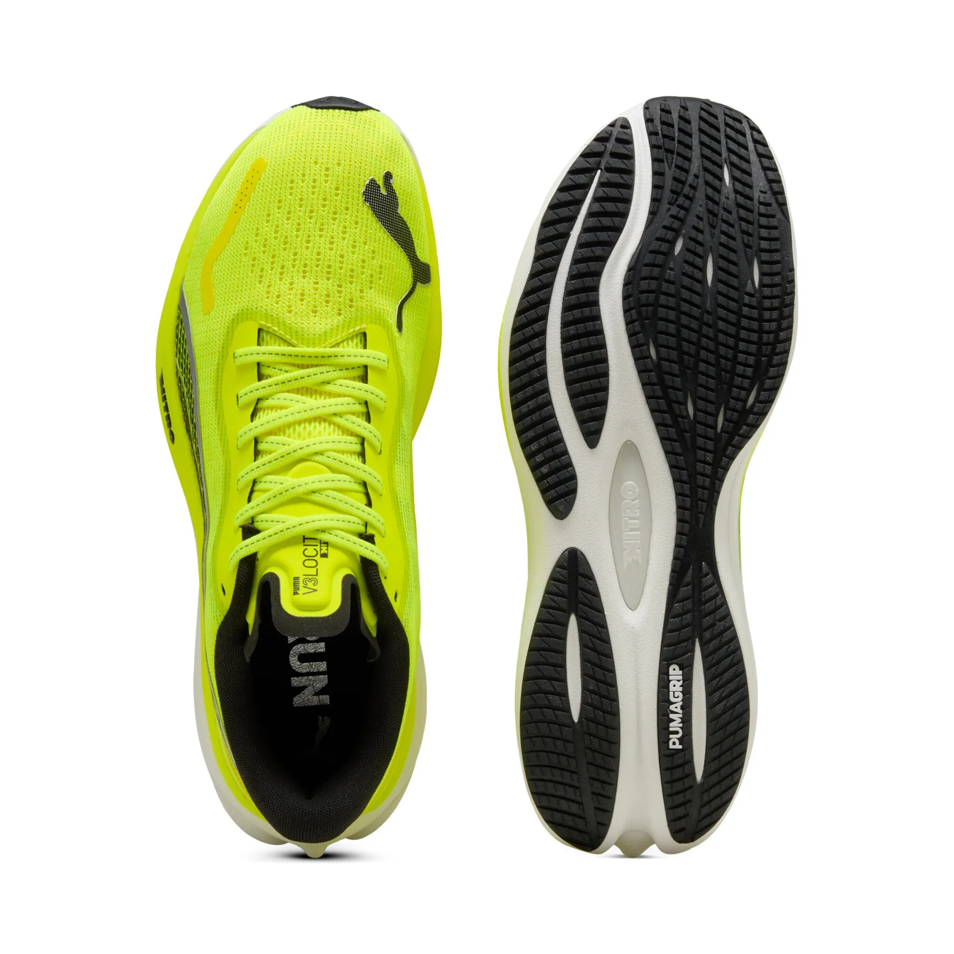 Puma Velocity NITRO™ 3, Laufschuh, Herren, Yellow Alert/Puma Black