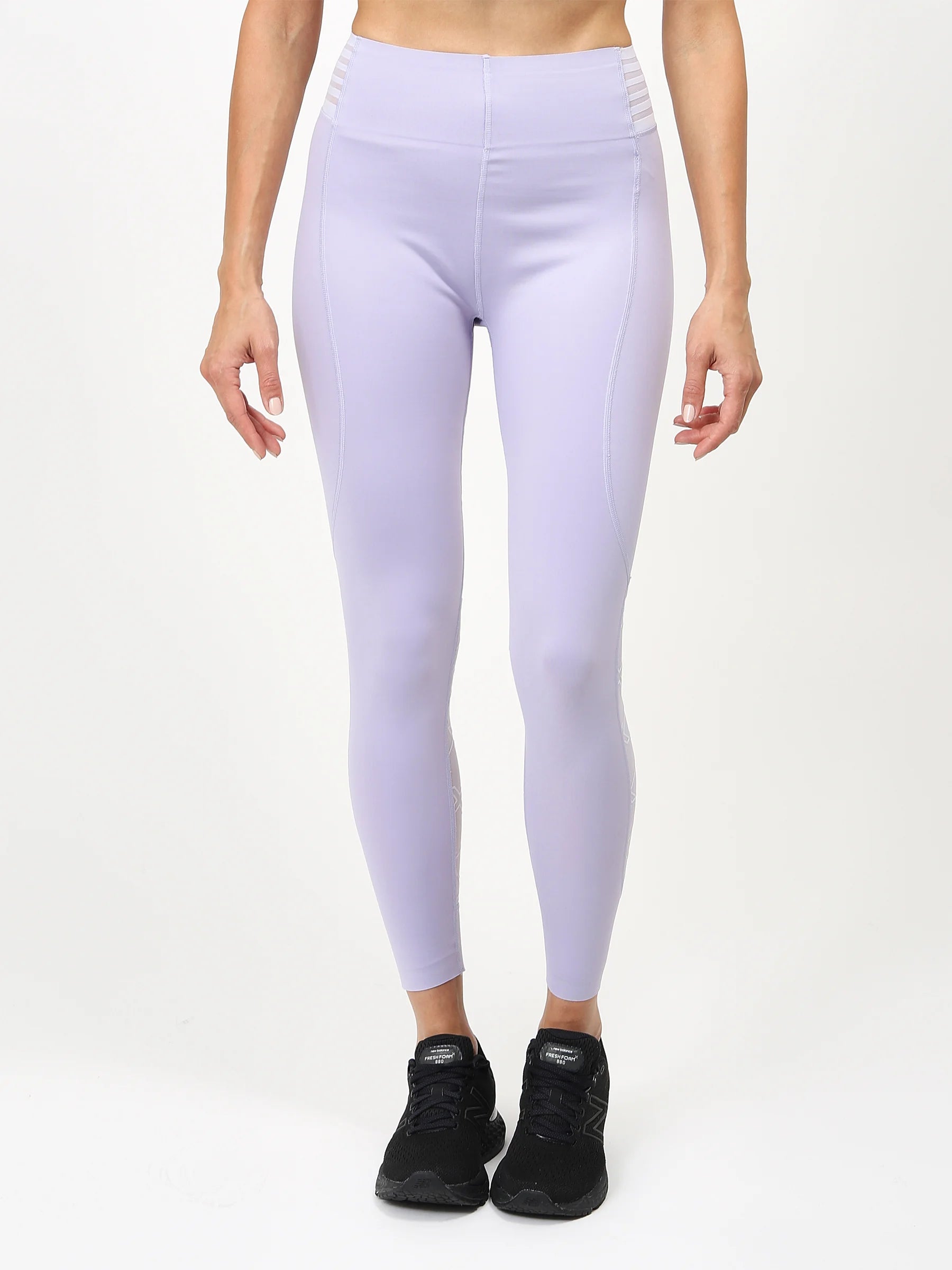 2XU Breeze Mesh Hi-Rise Tights, Damen, Lavendust