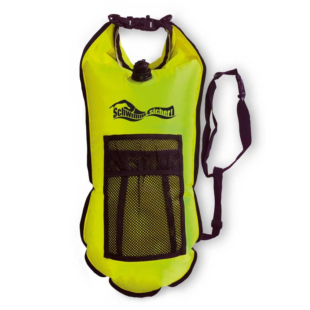 schwimm-sicher.de Swim & Safety Buoy Mesh, neongelb