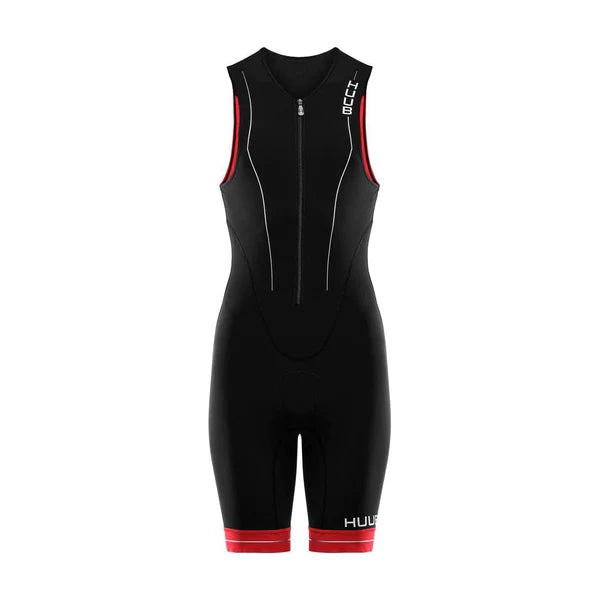 Huub RaceLine TriSuit, Herren, schwarz/rot