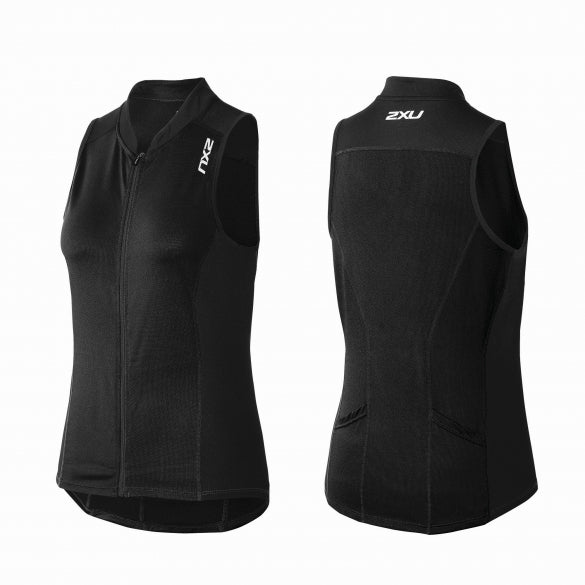 2XU Active multisport Tri Singlet, Damen, schwarz