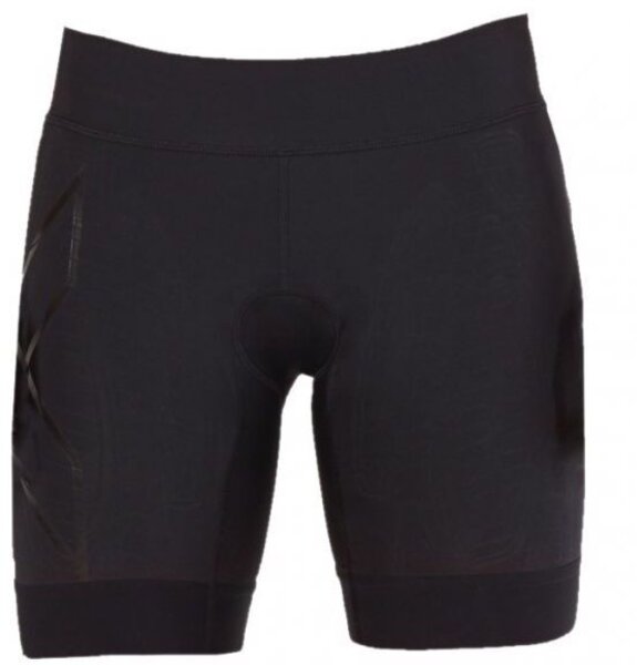 2XU Compression Tri Short, Damen, schwarz/schwarz