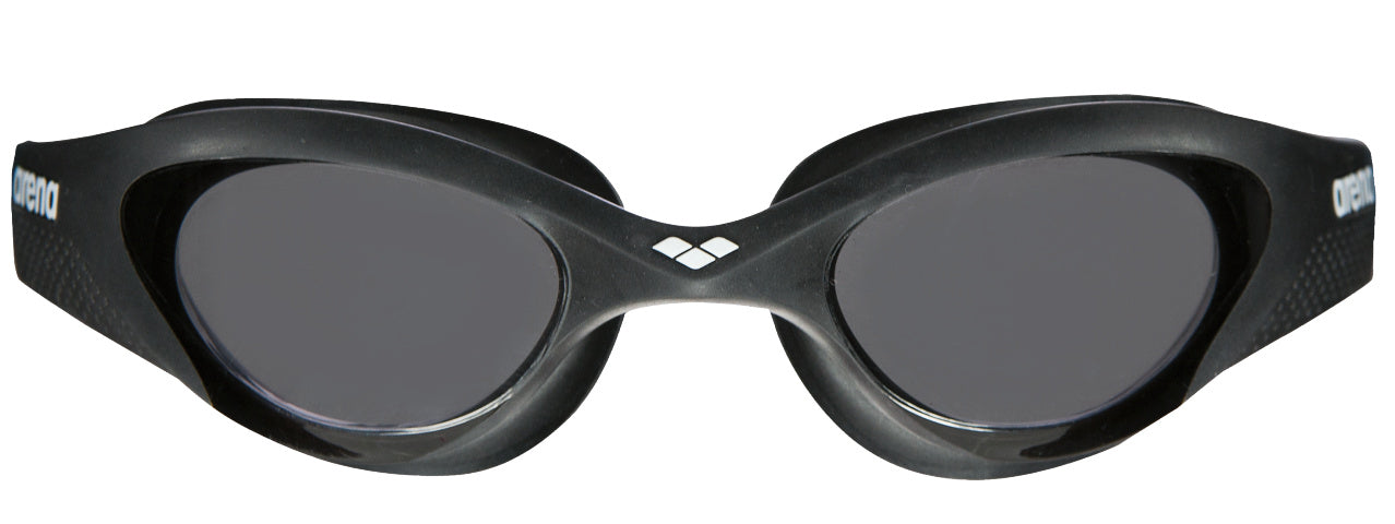 Arena Schwimmbrille The One, smoke-grey-black, schwarz