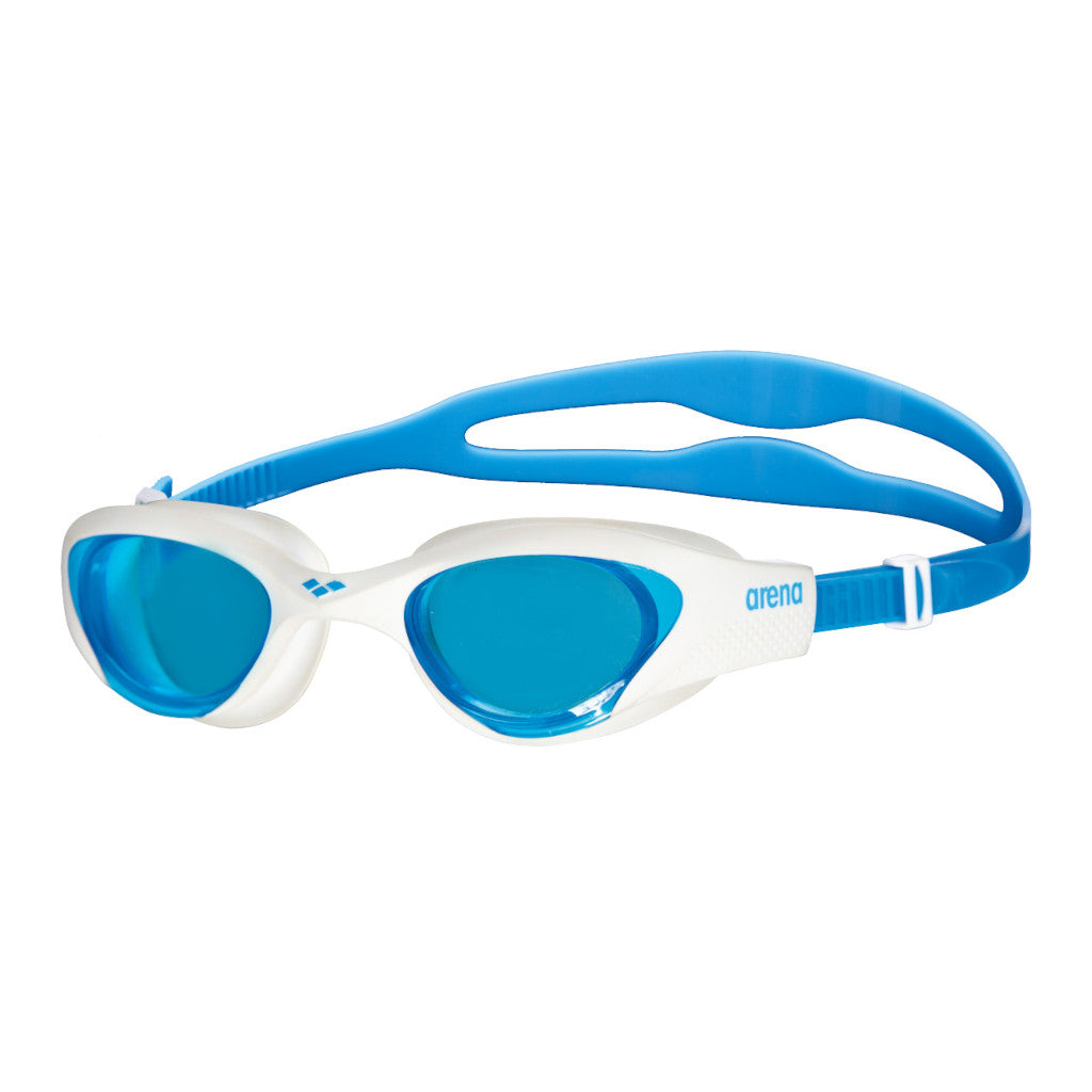 Arena Schwimmbrille The One, light blue-white-blue, weiß/blau