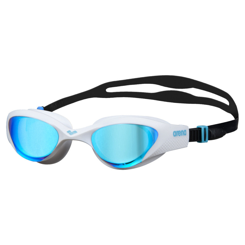 Arena Schwimmbrille The One Mirror, blue-white-black, blau/weiß/schwarz