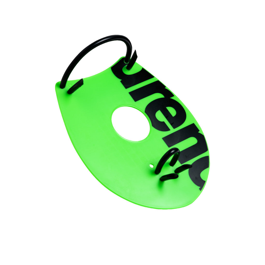 Arena Elite Hand Paddle 2, acid lime/black, grün/schwarz