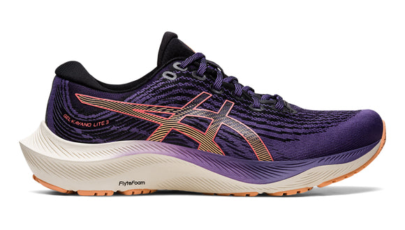 Asics Gel-Kayano Lite 3, Damen, dusty purple/summer dune, lila/schwarz/weiß