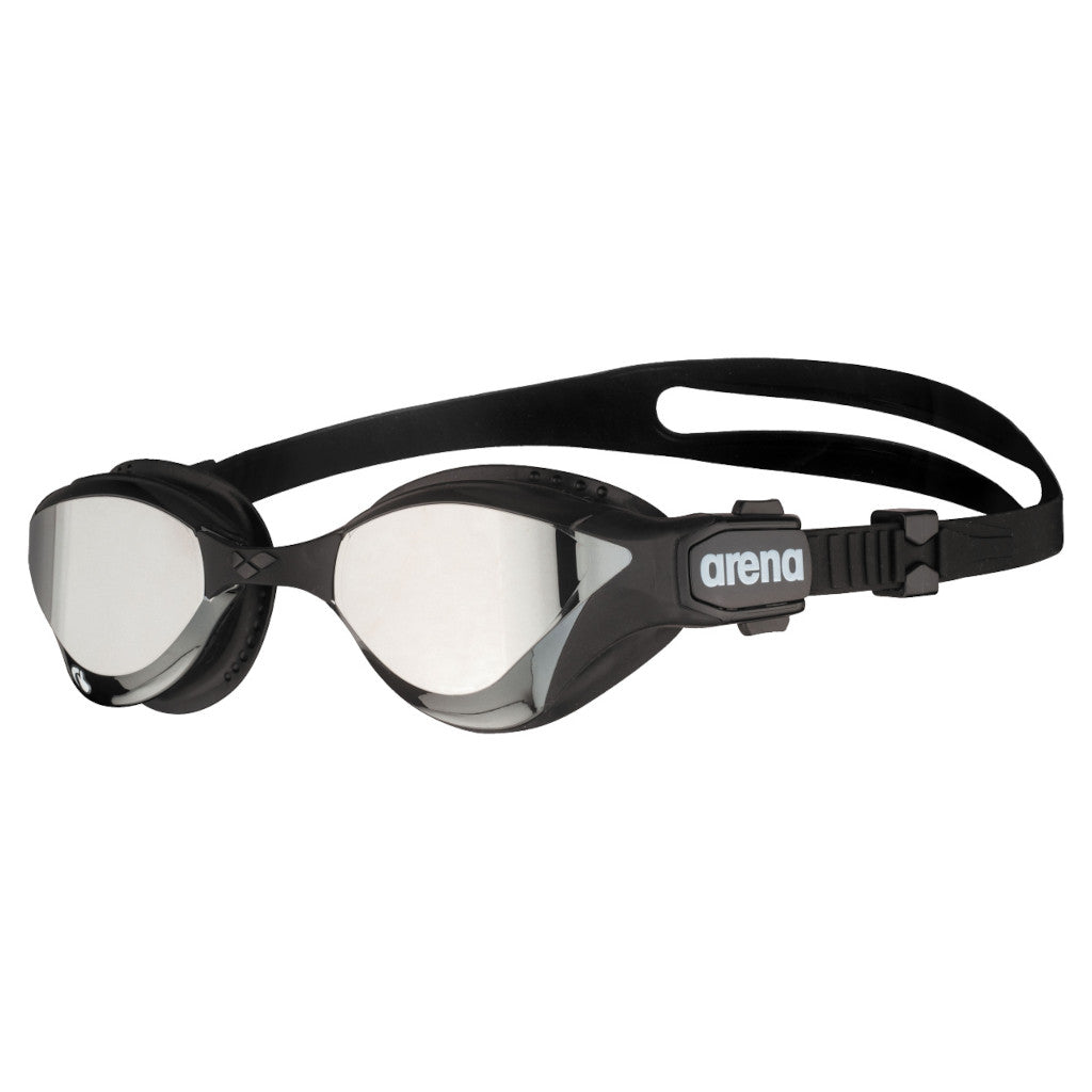 Arena Schwimmbrille Cobra Tri Swipe Mirror, silver-black, silber/schwarz